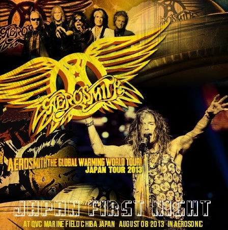 Aerosmith / Global Warming Japan Tour 2013 Aerosonic QVC Marine Field (2CDR)