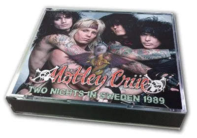 MOTLEY CRUE / TWO NIGHTS IN SWEDEN 1989 Dr. Feelgood World Tour (3CD)
