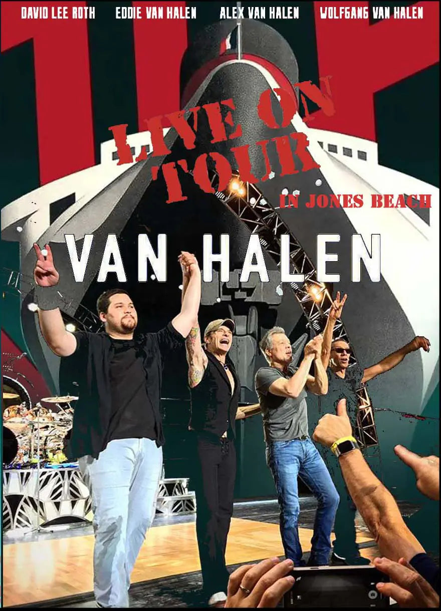 Van Halen / Jones Beach 2015 (1DVDR)