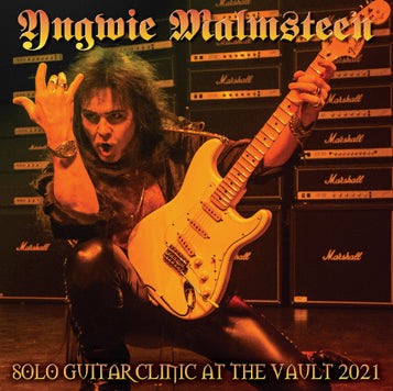 YNGWIE MALMSTEEN / SOLO GUITAR CLINIC AT THE VAULT 2021 (1CDR)