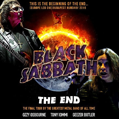 BLACK SABBATH / The End Tour 2016 Europe Leg One (2CDR)
