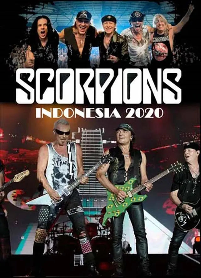 Scorpions / Indonesia 2020 (1DVDR)