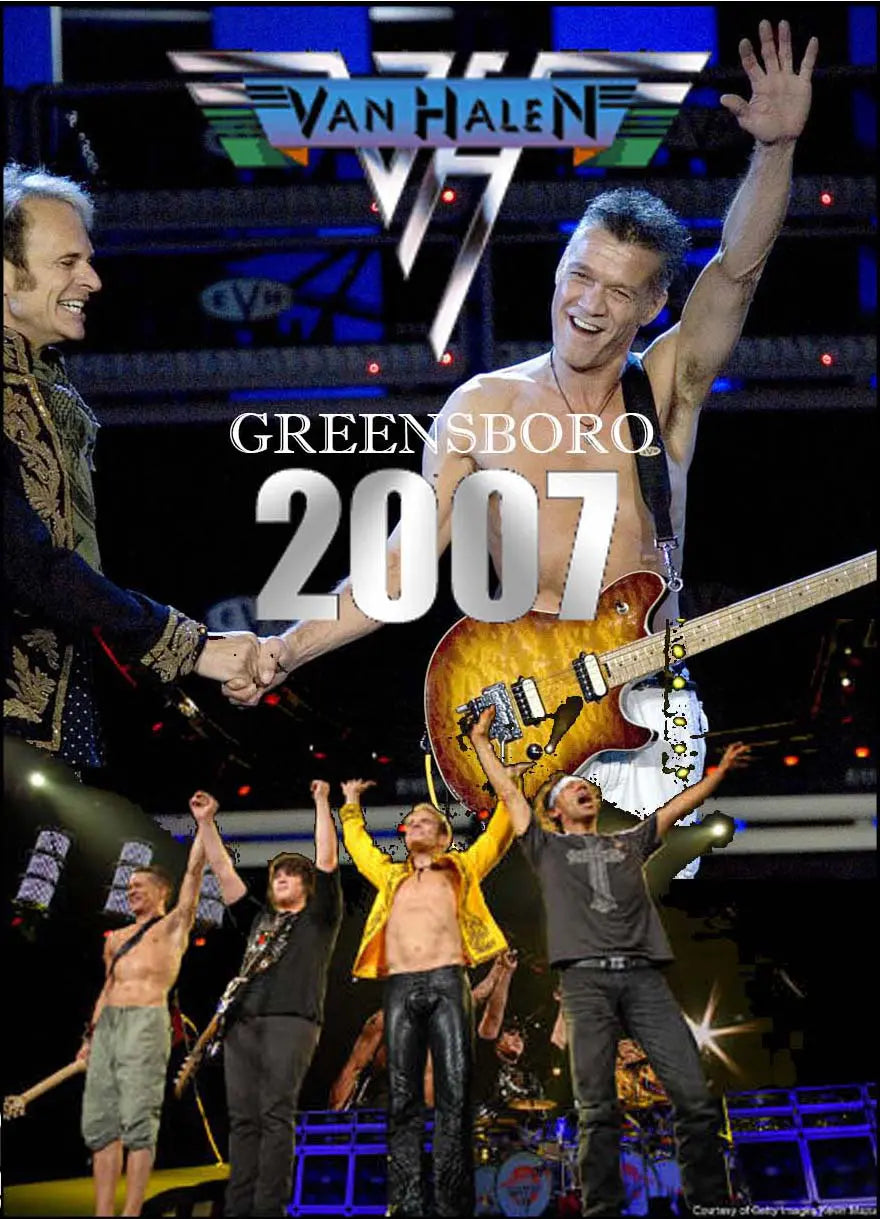 Van Halen / Greensboro 2007 (1DVDR)