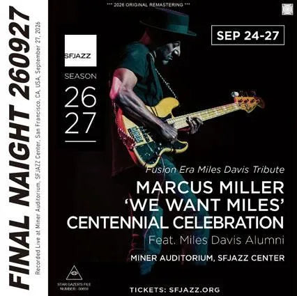 MARCUS MILLER / WE WANT MILES! AT FINAL NAIGHT 260927 (2CDR)