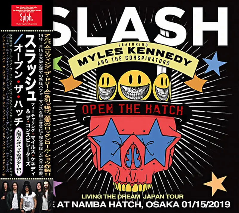 SLASH featuring MYLES KENNEDY & THE CONSPIRATORS / OPEN THE HATCH Osaka 2019 (2CDR)
