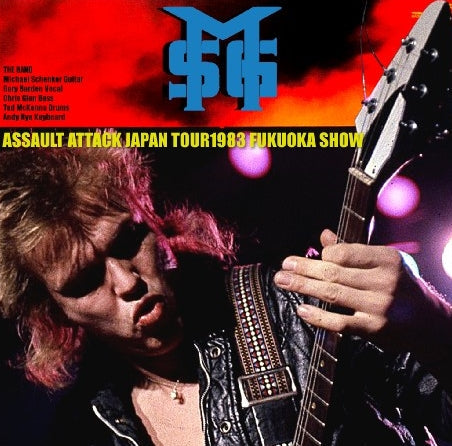 MICHAEL SCHENKER / Assault Attack Japan Tour 1983 Sun Palace Hall Jan 13th (2CDR)