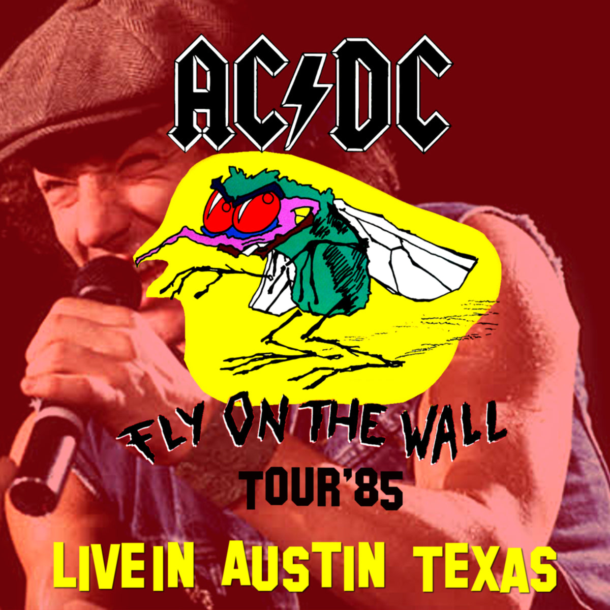 AC/DC / Fly On The Wall Tour 1985 Frank Erwin Center SOUNDBOARD (2CDR)