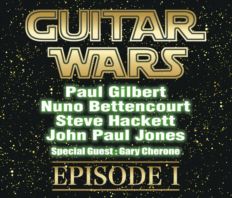 Paul Gilbert/Nuno Bettencourt/Steve Hackett / GUITAR WARS EPISODE I Akasaka BLITZ 2003 (3CDR)