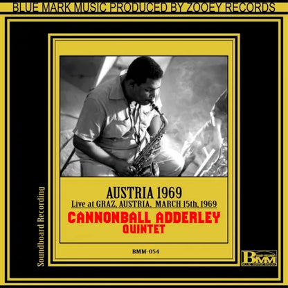 CANNONBALL ADDERLEY QUARTET / AUSTRIA 1969 SOUNDBOARD (1CDR)