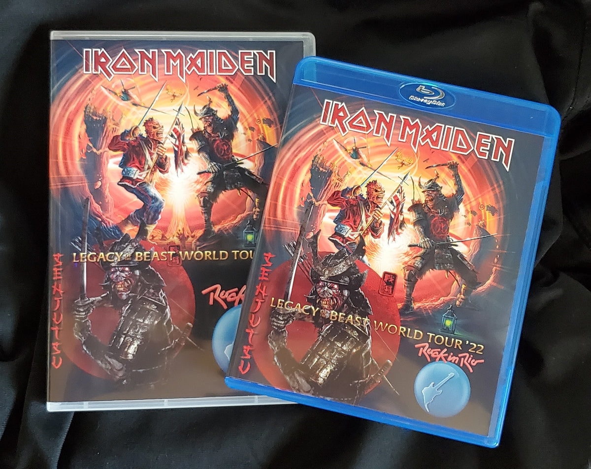 Iron Maiden / Legacy of the Beast World Tour 2022 Rock in Rio Parque Olímpico PRO SHOT (1DVDR)