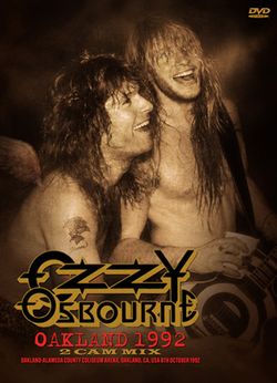 OZZY OSBOURNE / OAKLAND 1992 2 CAM MIX (1DVDR)