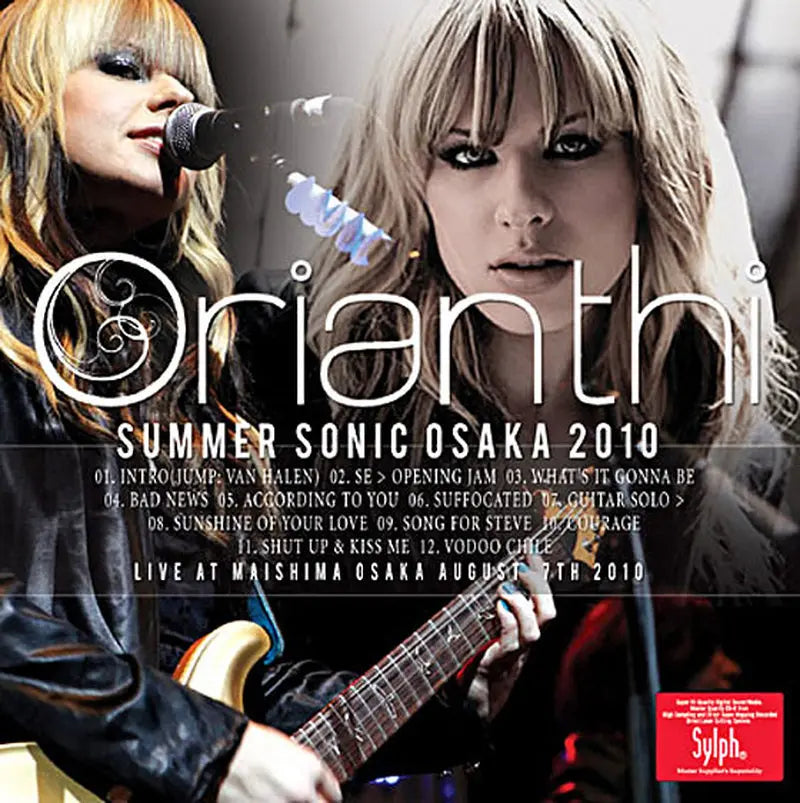 ORIANTHI / Summer Sonic Osaka 2010 (1CDR)