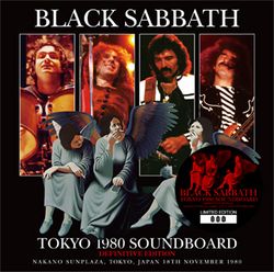 BLACK SABBATH / TOKYO 1980 SOUNDBOARD DEFINITIVE EDITION (1CD)