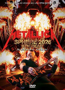 METALLICA / SPHERE 2026 6TH NIGHT FRONT ROW (2DVDR)