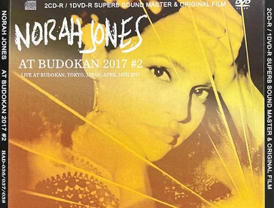 NORAH JONES / AT BUDOKAN 2017 #2 (2CDR+1DVDR)