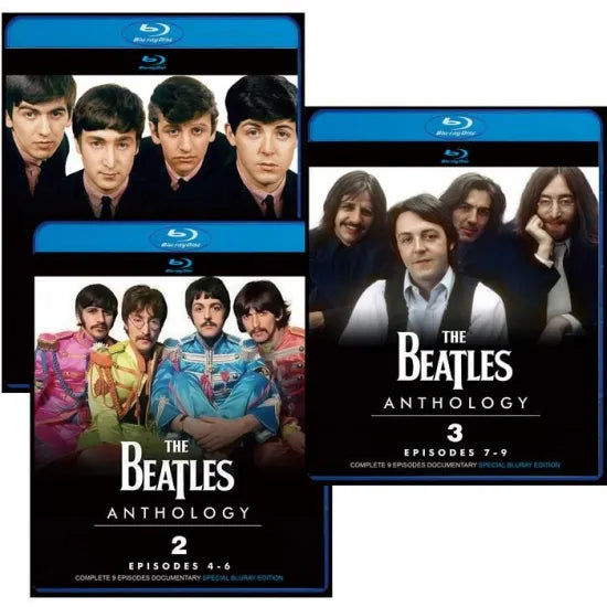 THE BEATLES / ANTHOLOGY COMPLETE 9 EPISODES DOCUMENTARY 3 Set (6BDR)