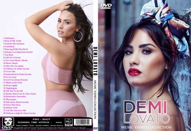 Demi Lovato / MUSIC VIDEO COLLECTION  (1DVDR) Unprinted white disc