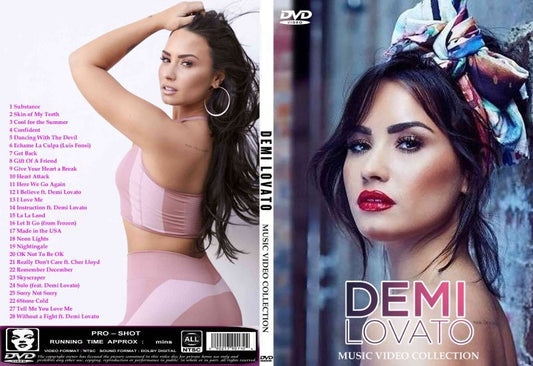 Demi Lovato / MUSIC VIDEO COLLECTION  (1DVDR) Unprinted white disc