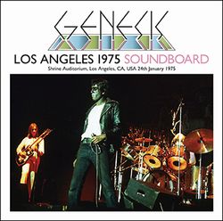 GENESIS / LOS ANGELES 1975 SOUNDBOARD (2CDR)
