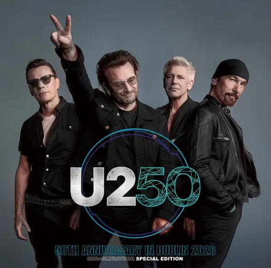 U2 / 50TH ANNIVERSARY IN DUBLIN 2026 SPECIAL EDITION STEREO SOUNDBOARD (1CDR+1BDR)