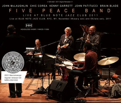 JOHN McLAUGHLIN FIVE PEACE BAND / LIVE AT BLUE NOTE JAZZ CLUB 2011 (3CDR)