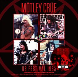 MOTLEY CRUE / US FESTIVAL 1983 DEFINITIVE SOUNDBOARD MASTER (1CD+1DVDR)