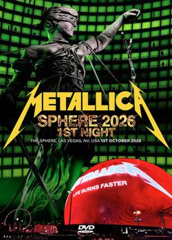 METALLICA / SPHERE 2026 1ST NIGHT (2DVDR)