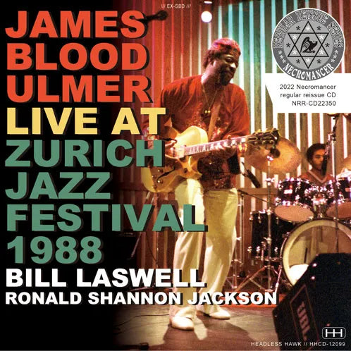 JAMES BLOOD ULMER / LIVE AT ZURICH JAZZ FESTIVAL 1988 SOUNDBOARD (1CDR)