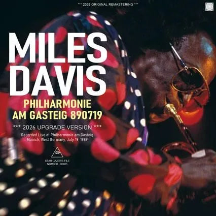 MILES DAVIS / PHILHARMONIE AM GASTEIG 890719 2026 UPGRADE VERSION (2CDR)