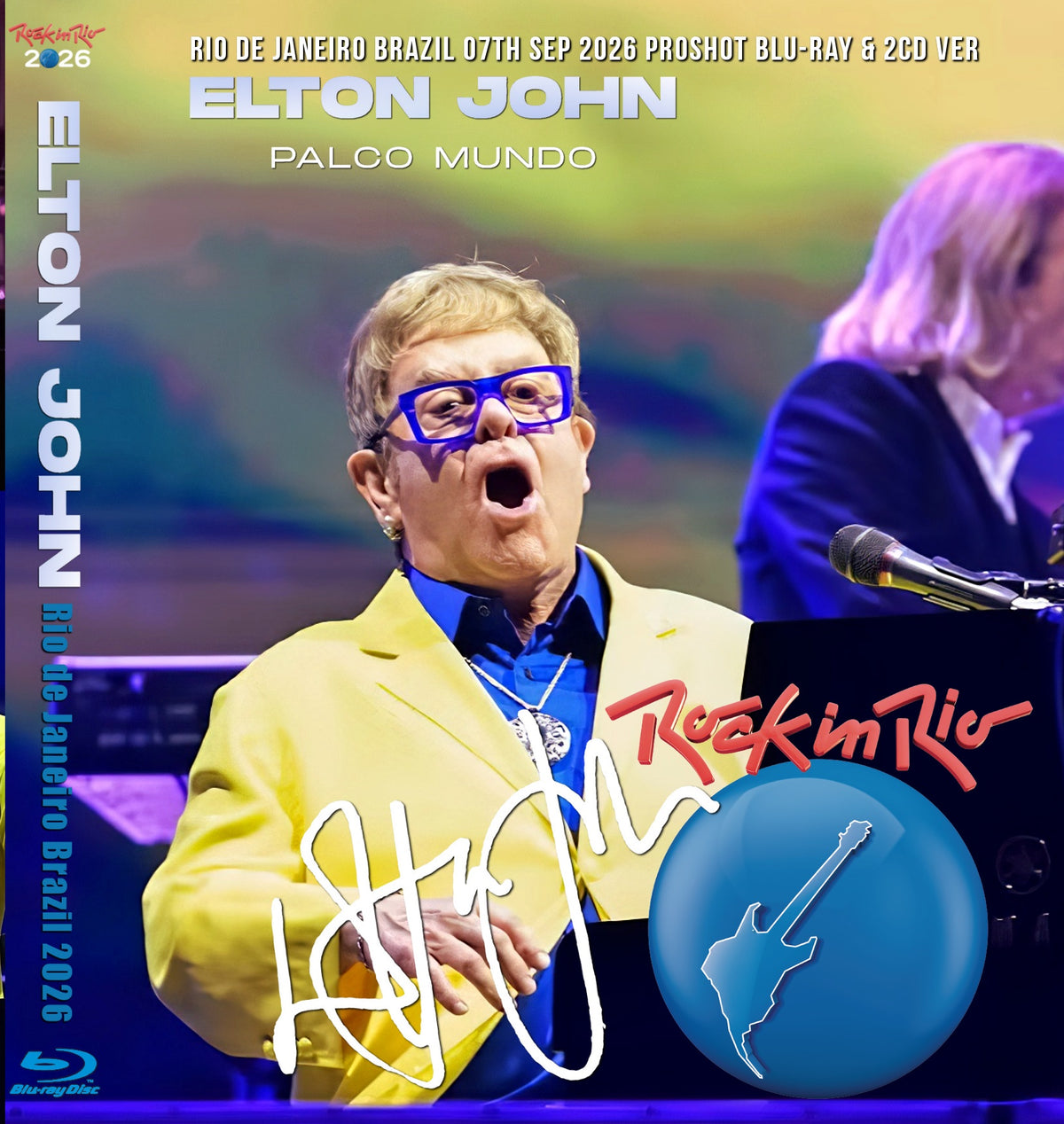 Elton John / Rock in Rio 2026 Pro (1DVDR+2CDR)