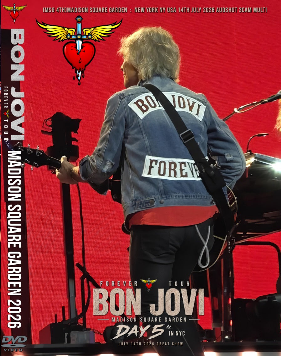Bon Jovi / Forever Tour 2026 Madison Square Garden (1DVDR)