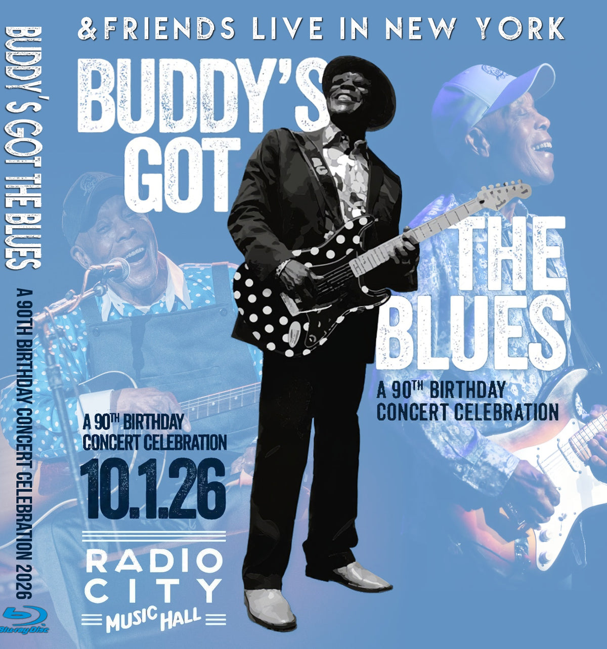 Buddy's Got the Blues / A 90th Birthday Concert Celebration 2026 Radio City Music Hall PRO SHOT (2BDR)