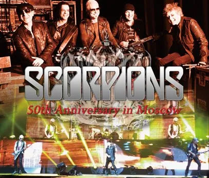 SCORPIONS / 50TH ANNIVERSARY IN MOSCOW (2CDR+DVDR)