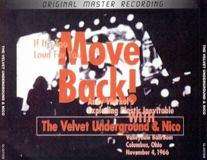 THE VELVET UNDERGROUND & NICO  / If It's Too Loud For You Move Back! REMASTERED  (2CD)