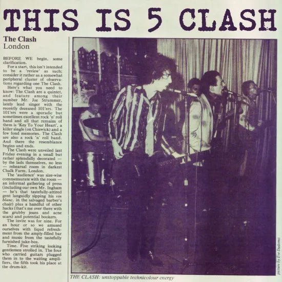 CLASH / THIS IS 5 CLASH (1CDR)