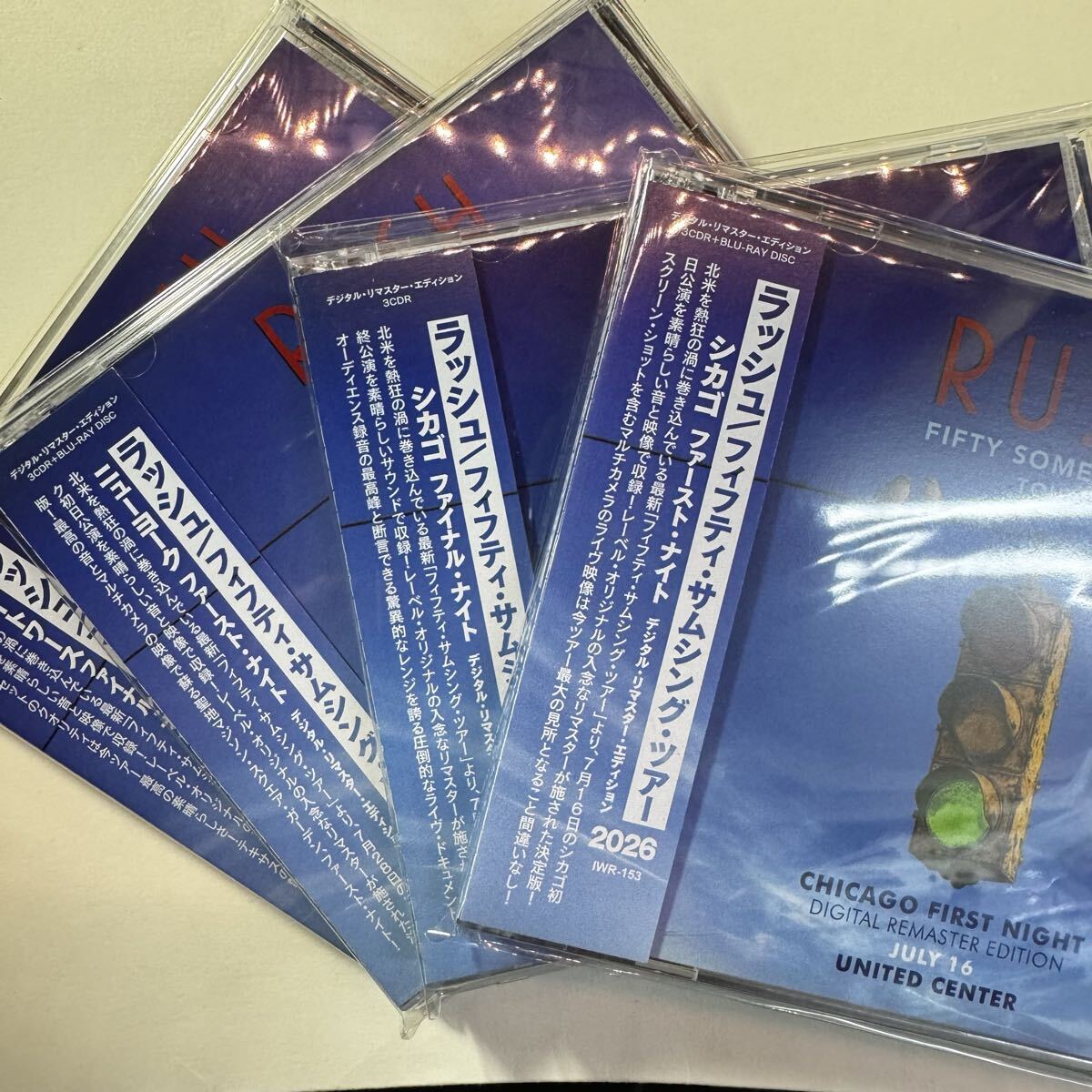 RUSH / FIFTY SOMETHING TOUR (4piece set)