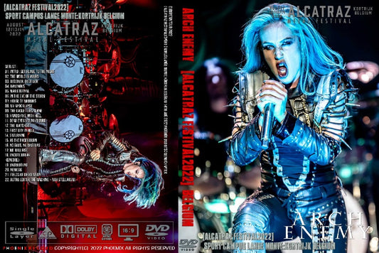 Arch Enemy / at Alcatraz Metal Festival 2022 PRO SHOT (1DVDR)