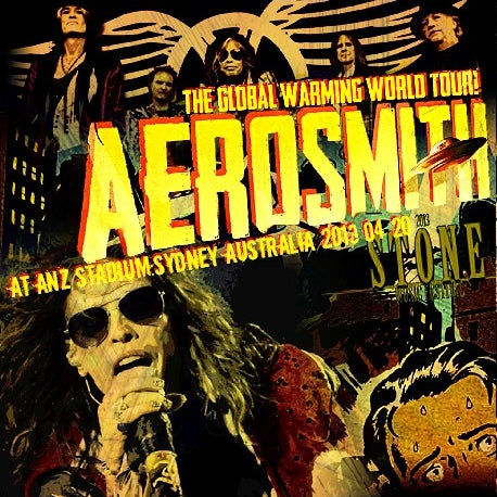 AEROSMITH / Global Warming World Tour 2013 Stone Music Festival (2CDR)