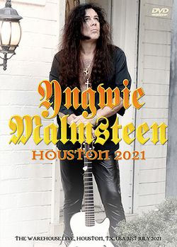 YNGWIE MALMSTEEN / HOUSTON 2021 (1DVDR)