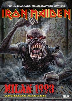 IRON MAIDEN / MILAN 1993 UPGRADE MASTER (1DVDR)