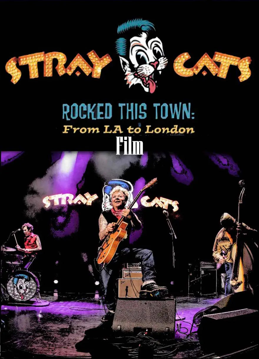Stray Cats / Rocked This Town From LA to London Film (1DVDR)