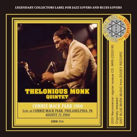 THELONIOUS MONK QUINTET / CONNIE MACK PARK 1960 (1CDR)
