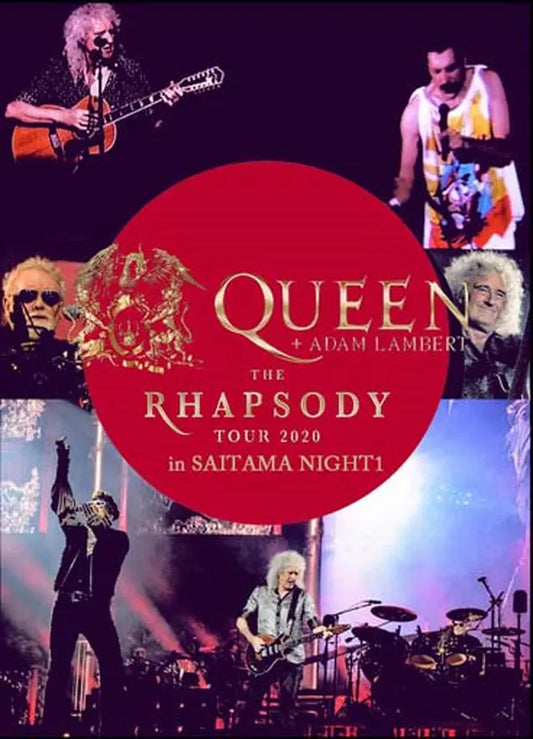 Queen + Adam Lambert / The Rhapsody Tour 2020 in Saitama 0125 Naight1 (1DVDR)