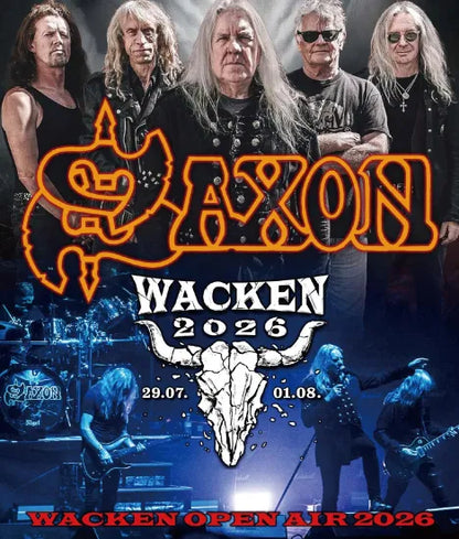 SAXON / WACKEN OPEN AIR 2026 PRO SHOT (1BDR)