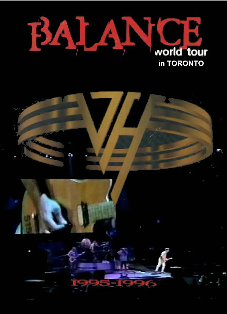 Van Halen / Balance World Tour in Toronto PRO SHOT (1DVDR)