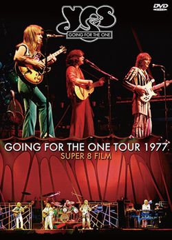 YES / GOING FOR THE ONE TOUR 1977 SUPER 8 FILM (2DVDR)