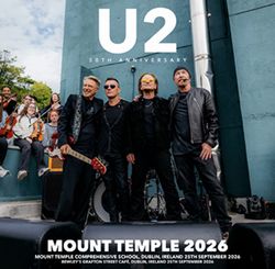 U2 / MOUNT TEMPLE 2026 STEREO SOUNDBOARD (1CDR+1DVDR)