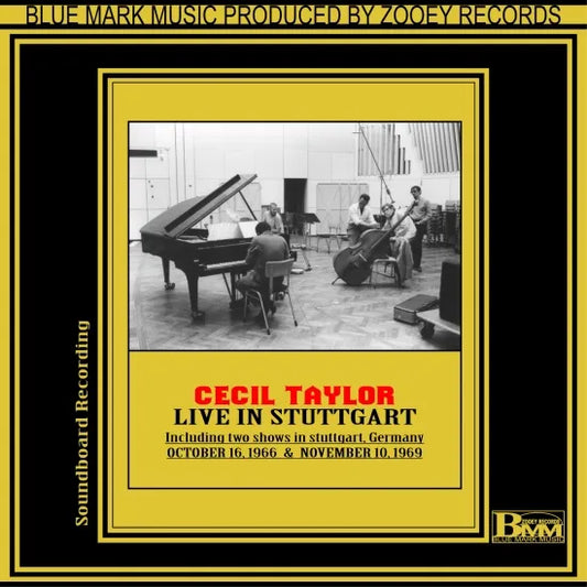 CECIL TAYLOR / LIVE IN STUTTGART (2CDR)