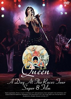 QUEEN / A DAY AT THE RACES TOUR SUPER 8 FILM (1DVDR)