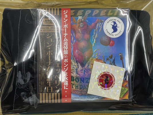 LED ZEPPELIN / BONZO’S BIRTHDAY PARTY Limited BOX (12CD BOX with T-Shirts M size) ONLY ONE